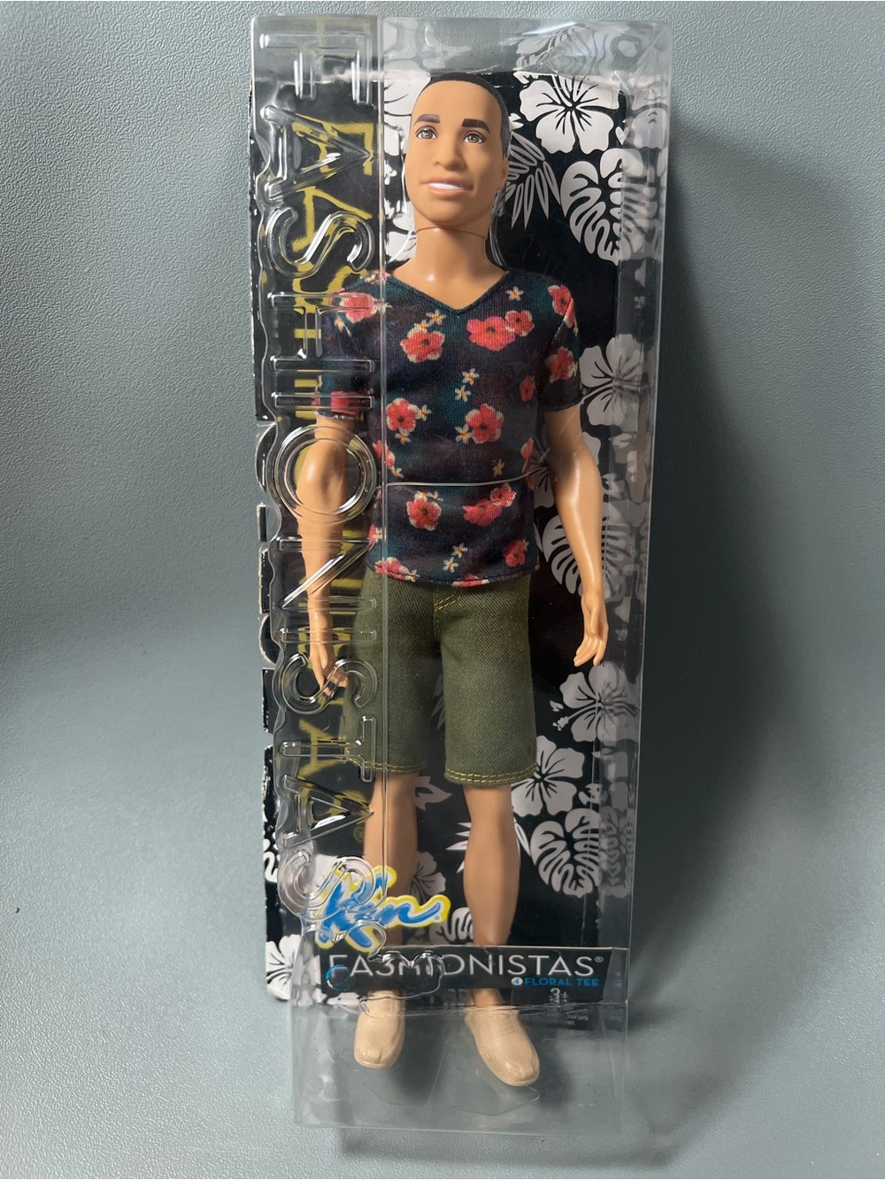 Barbie Fashionistas Floral Tee Ken Doll